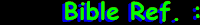 Bible References