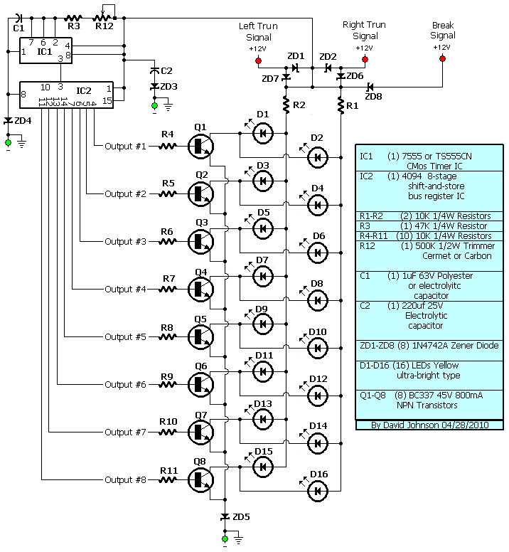 Led Sequencer circuit help Electronics Forums