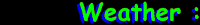 Weather Pages